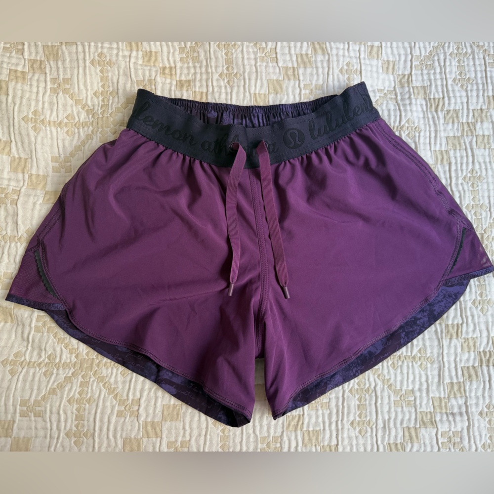 lululemon athletica Purple Athletic Shorts
